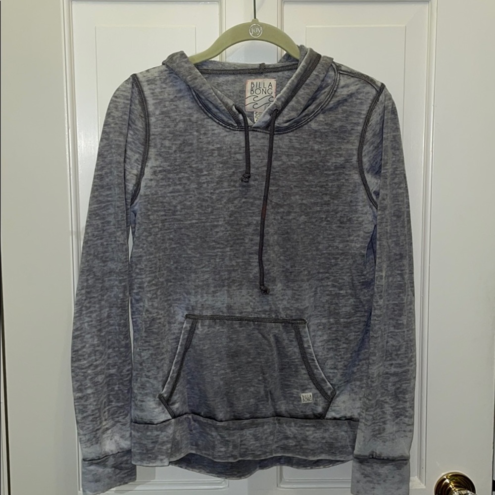 Billabong “tissue weight” pullover hoodie